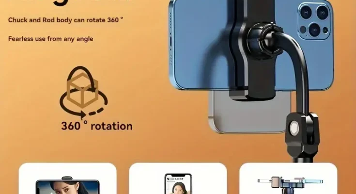 The Ultimate Adjustable Height Multi-Angle ABS Smartphone Holder Just in Rs:200